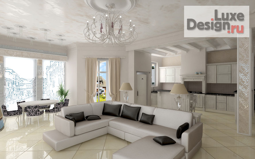 Дизайн интерьера квартиры "ЖК "Тихвин"" (фото 1)