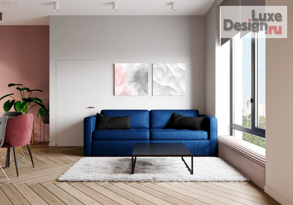 Дизайн интерьера квартиры "ЖК «Пресня Сити»" (фото 3)