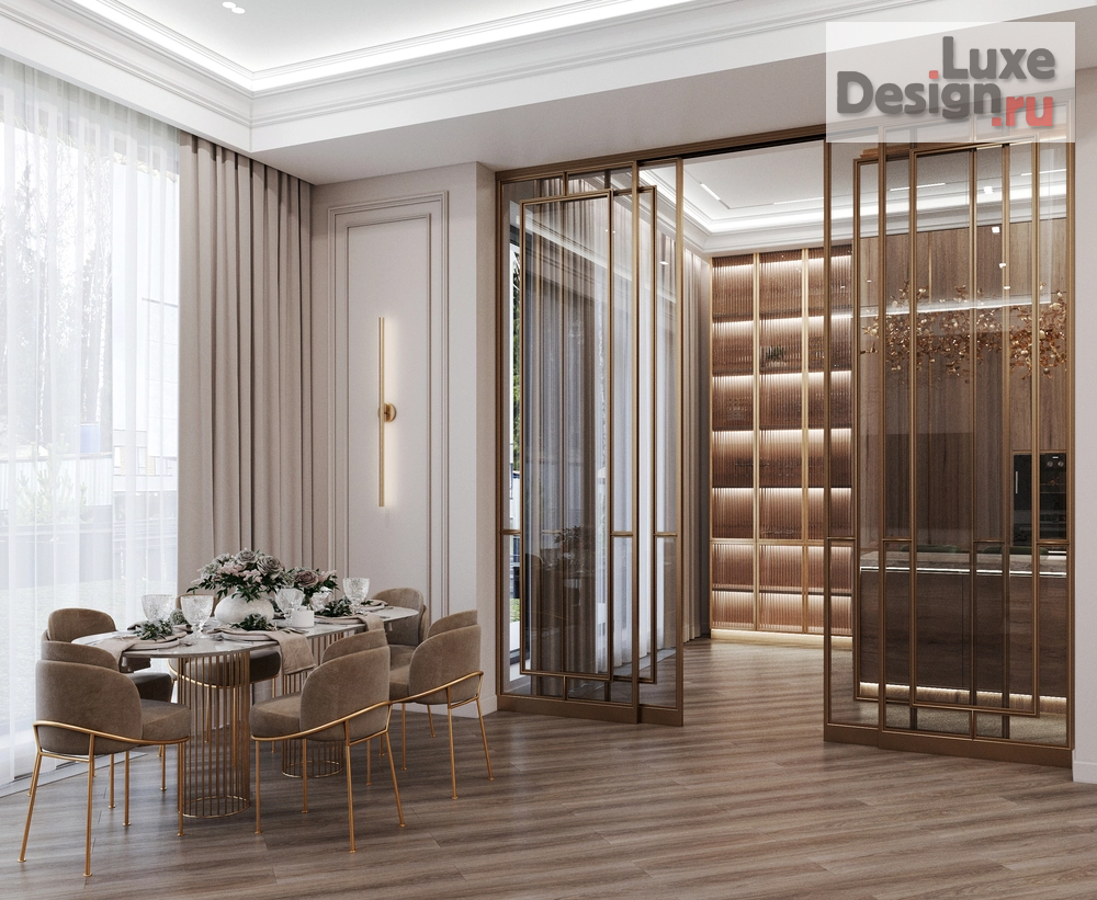 Дизайн интерьера частного дома "ЖК НовогорскКлаб" (фото 2)