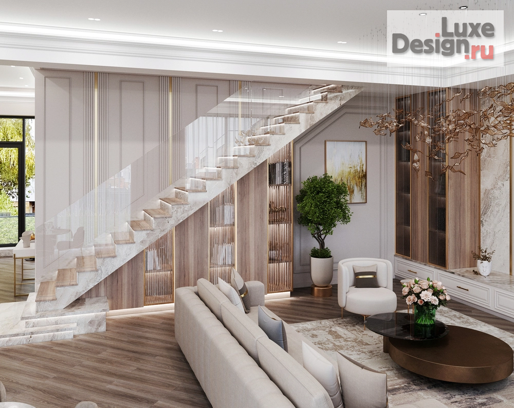 Дизайн интерьера частного дома "ЖК НовогорскКлаб" (фото 3)