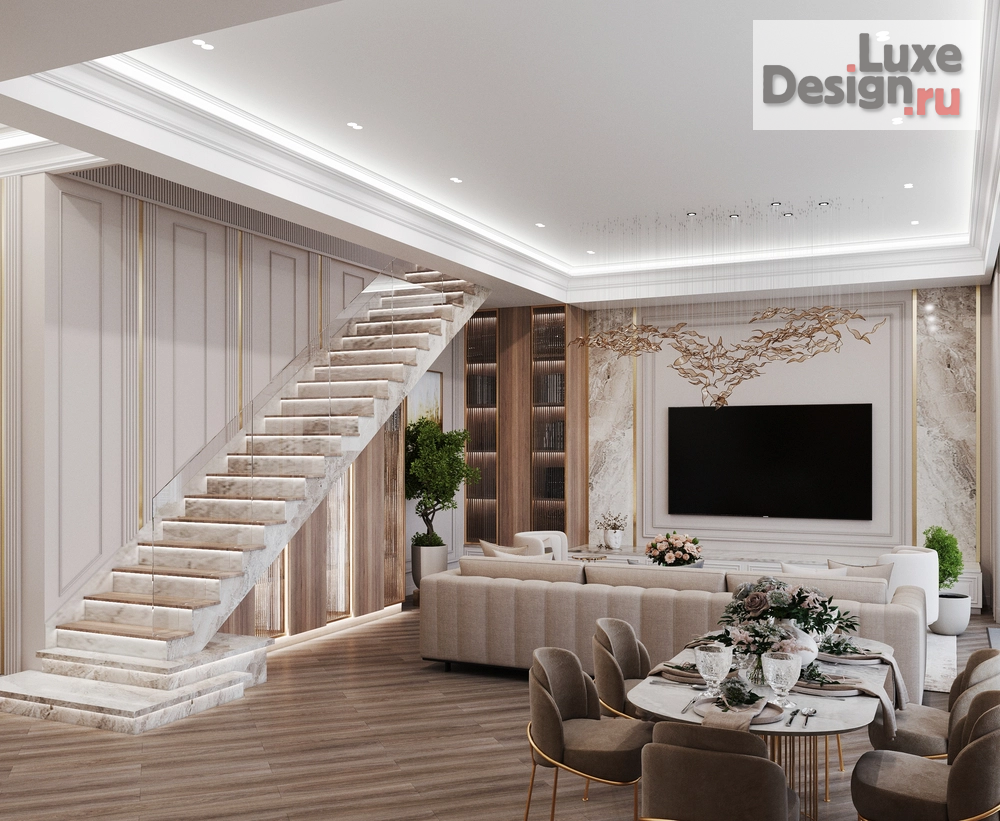 Дизайн интерьера частного дома "ЖК НовогорскКлаб" (фото 4)