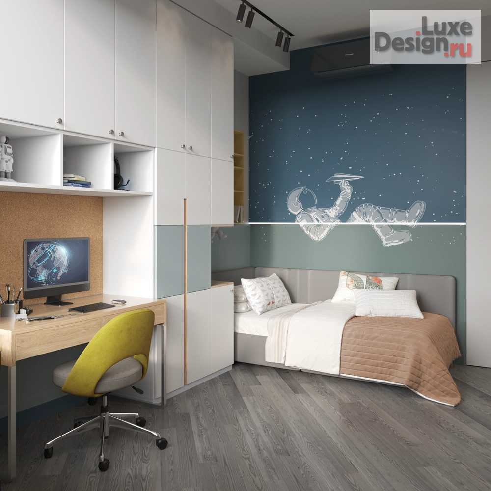 Дизайн интерьера двухкомнатной квартиры "Квартира в ЖК Крылья, современный стиль" (фото 14)