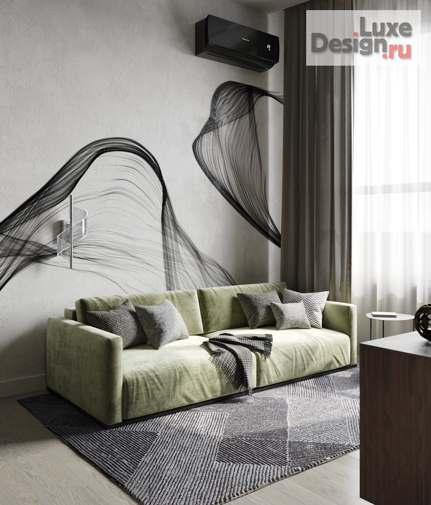 Дизайн интерьера двухкомнатной квартиры "Квартира в ЖК Крылья, современный стиль" (фото 9)