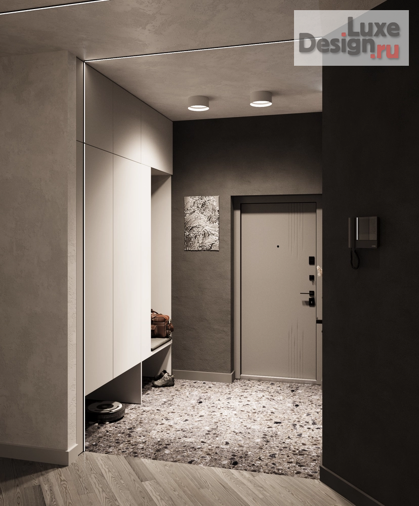 Дизайн интерьера двухкомнатной квартиры "Квартира в ЖК Крылья, современный стиль" (фото 26)