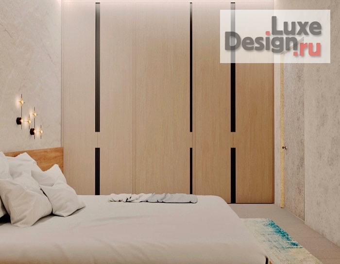 Дизайн интерьера двухкомнатной квартиры "Дизайн-проект квартиры ЖК "Серебряный фонтан"" (фото 2)