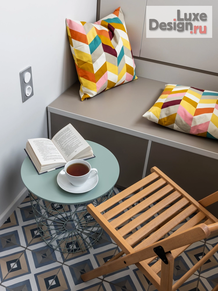 Дизайн интерьера лоджии "Небо рядом" (фото 6)