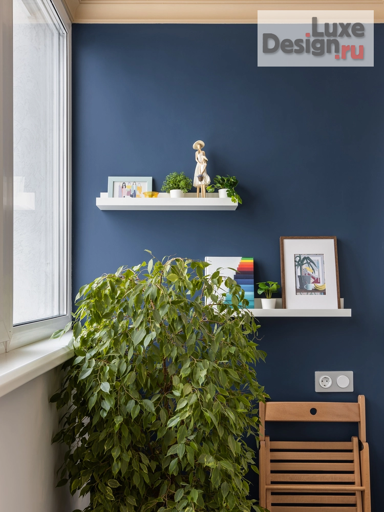 Дизайн интерьера лоджии "Небо рядом" (фото 2)