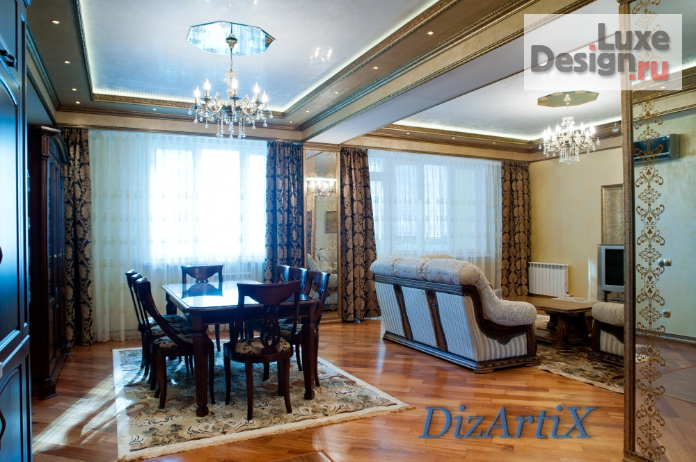 Дизайн интерьера трехкомнатной квартиры "ЖК Симфония" (фото 3)