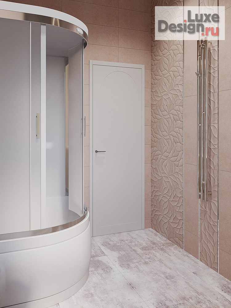 Дизайн интерьера двухкомнатной квартиры "Квартира в ЖК Символ" (фото 4)