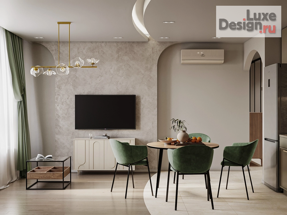 Дизайн интерьера двухкомнатной квартиры "Квартира в ЖК Символ" (фото 18)