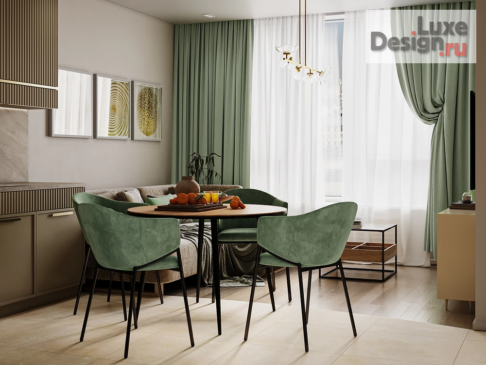 Дизайн интерьера двухкомнатной квартиры "Квартира в ЖК Символ" (фото 20)