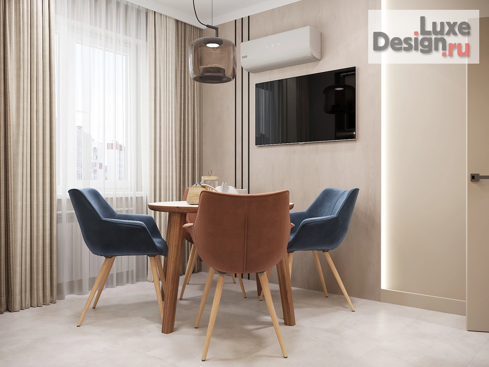 Дизайн интерьера двухкомнатной квартиры "Квартира в Солнцево" (фото 11)