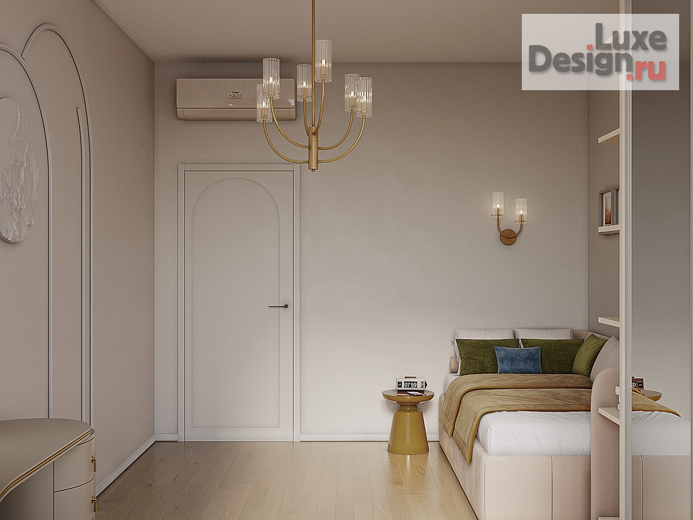 Дизайн интерьера двухкомнатной квартиры "Квартира в ЖК Символ" (фото 24)
