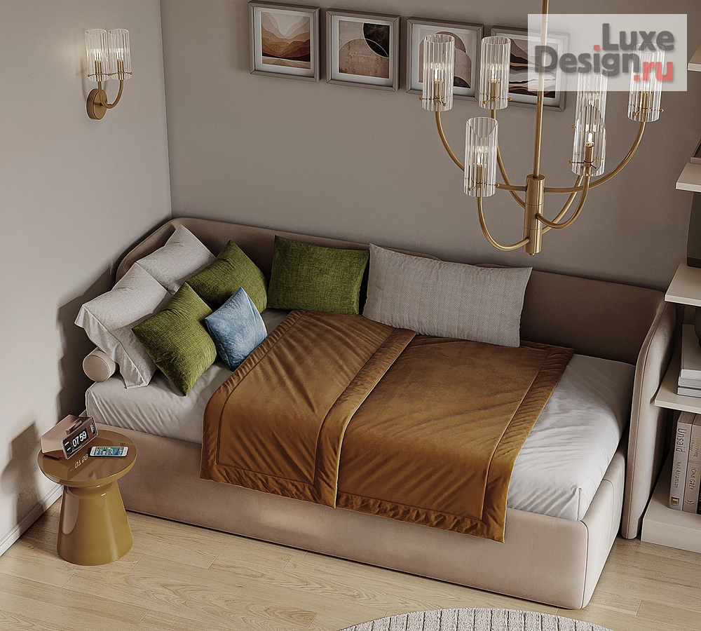 Дизайн интерьера двухкомнатной квартиры "Квартира в ЖК Символ" (фото 27)