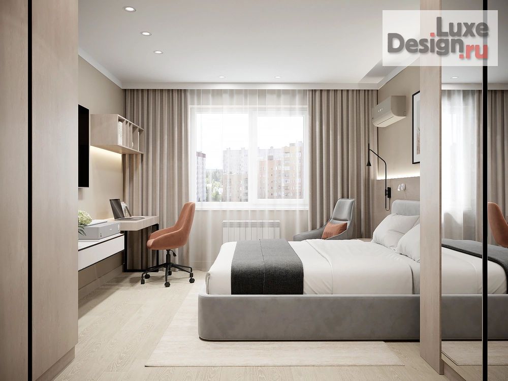 Дизайн интерьера двухкомнатной квартиры "Квартира в Солнцево" (фото 18)