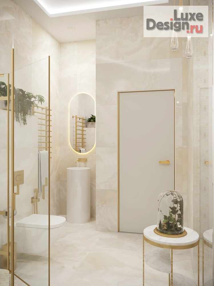 Дизайн интерьера двухкомнатной квартиры "Квартира на Тверской" (фото 12)