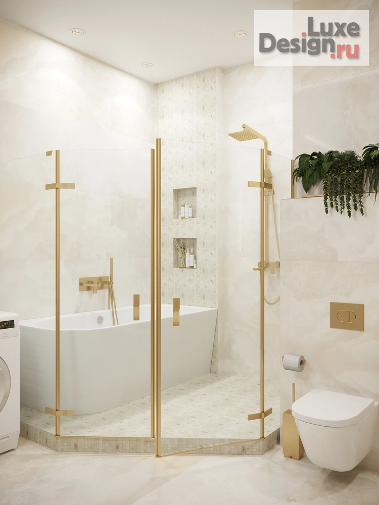 Дизайн интерьера двухкомнатной квартиры "Квартира на Тверской" (фото 11)