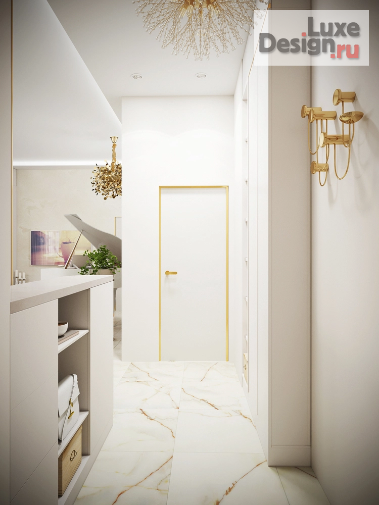 Дизайн интерьера двухкомнатной квартиры "Квартира на Тверской" (фото 8)