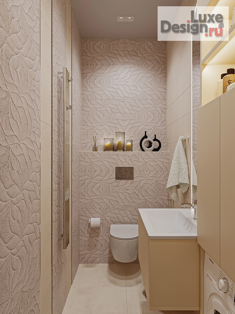 Дизайн интерьера двухкомнатной квартиры "Квартира в ЖК Символ" (фото 29)