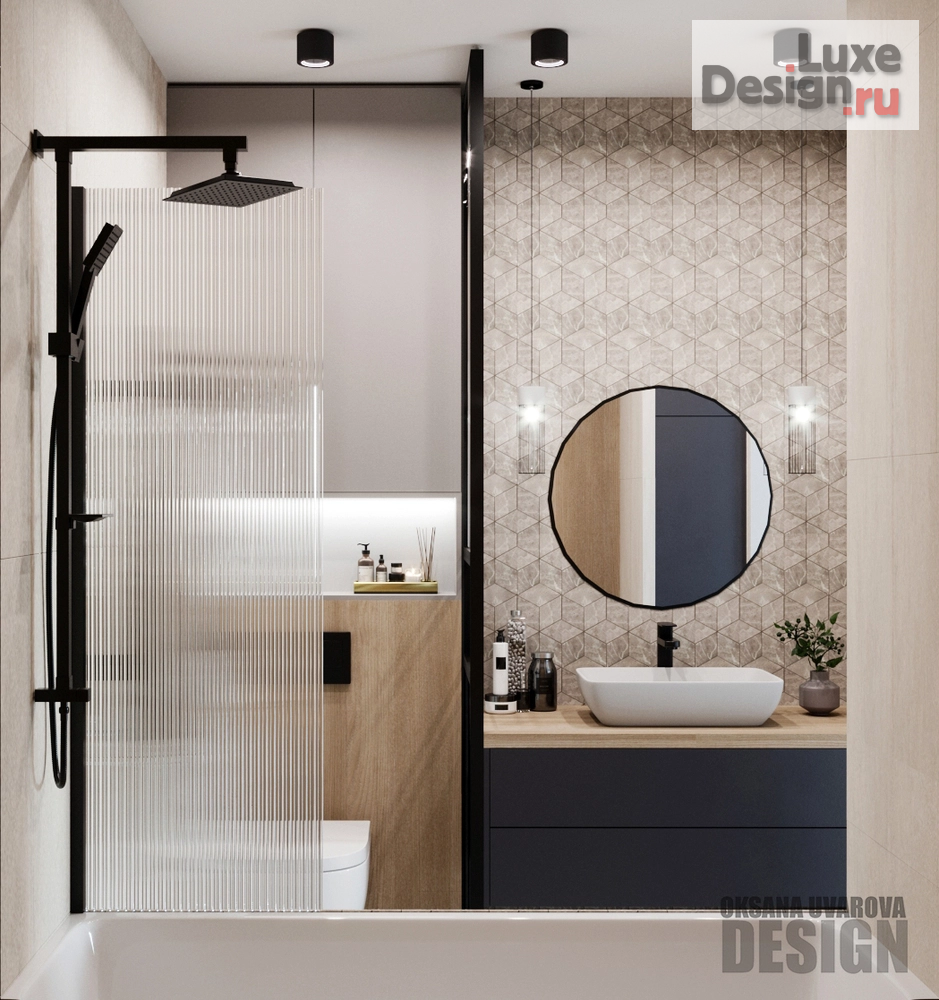 Дизайн интерьера трехкомнатной квартиры "Проект в ЖК "Ты и Я" г. Москва" (фото 13)