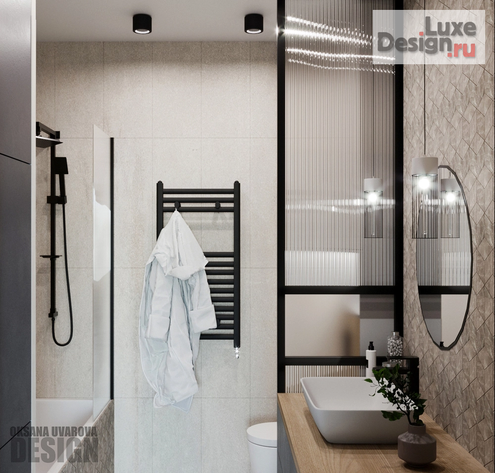 Дизайн интерьера трехкомнатной квартиры "Проект в ЖК "Ты и Я" г. Москва" (фото 14)