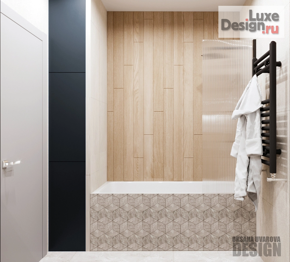 Дизайн интерьера трехкомнатной квартиры "Проект в ЖК "Ты и Я" г. Москва" (фото 15)