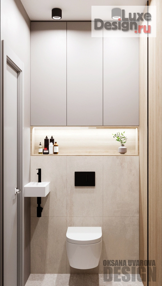 Дизайн интерьера трехкомнатной квартиры "Проект в ЖК "Ты и Я" г. Москва" (фото 17)