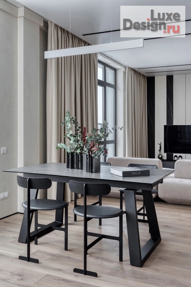 Дизайн интерьера апартаментов "Апартаменты в ЖК Лахта Парк, 130 м2" (фото 13)