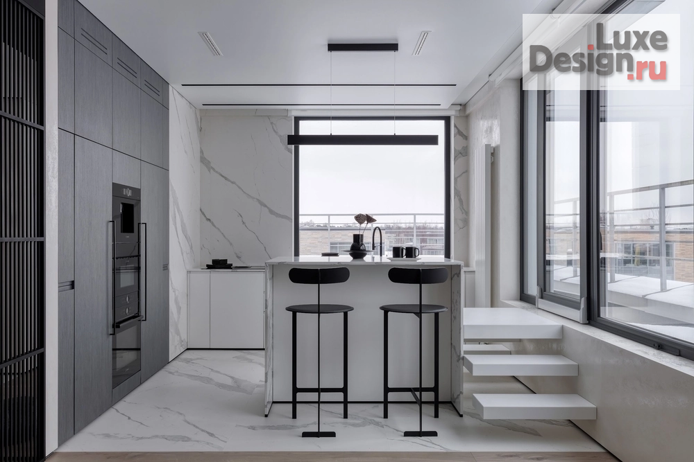 Дизайн интерьера апартаментов "Апартаменты в ЖК Лахта Парк, 130 м2" (фото 14)