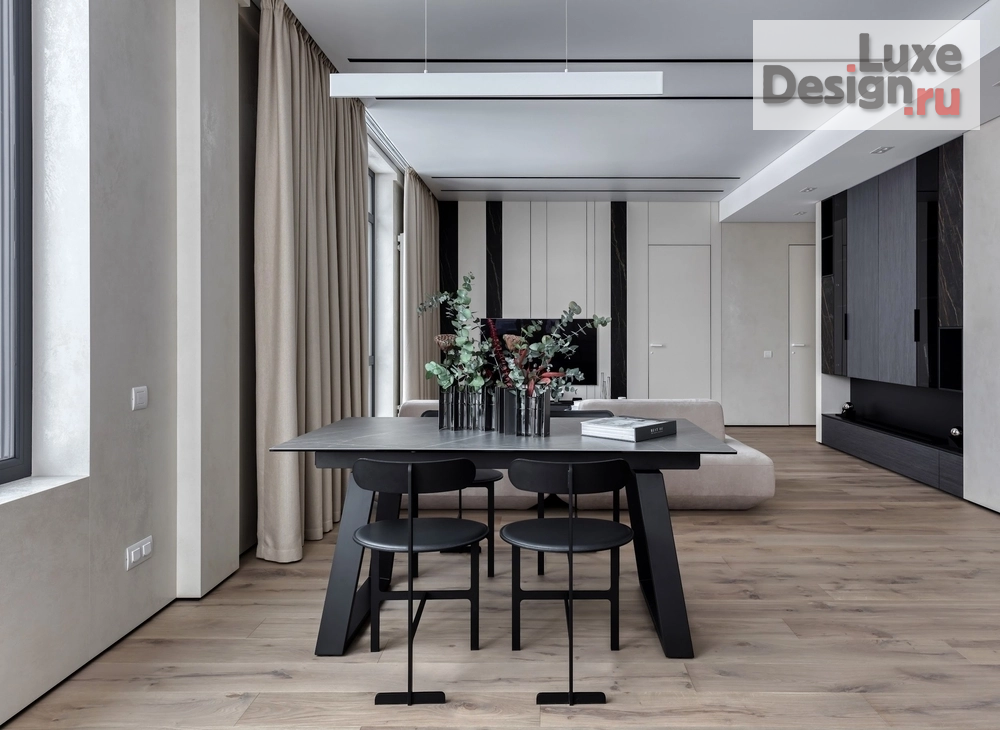 Дизайн интерьера апартаментов "Апартаменты в ЖК Лахта Парк, 130 м2" (фото 15)