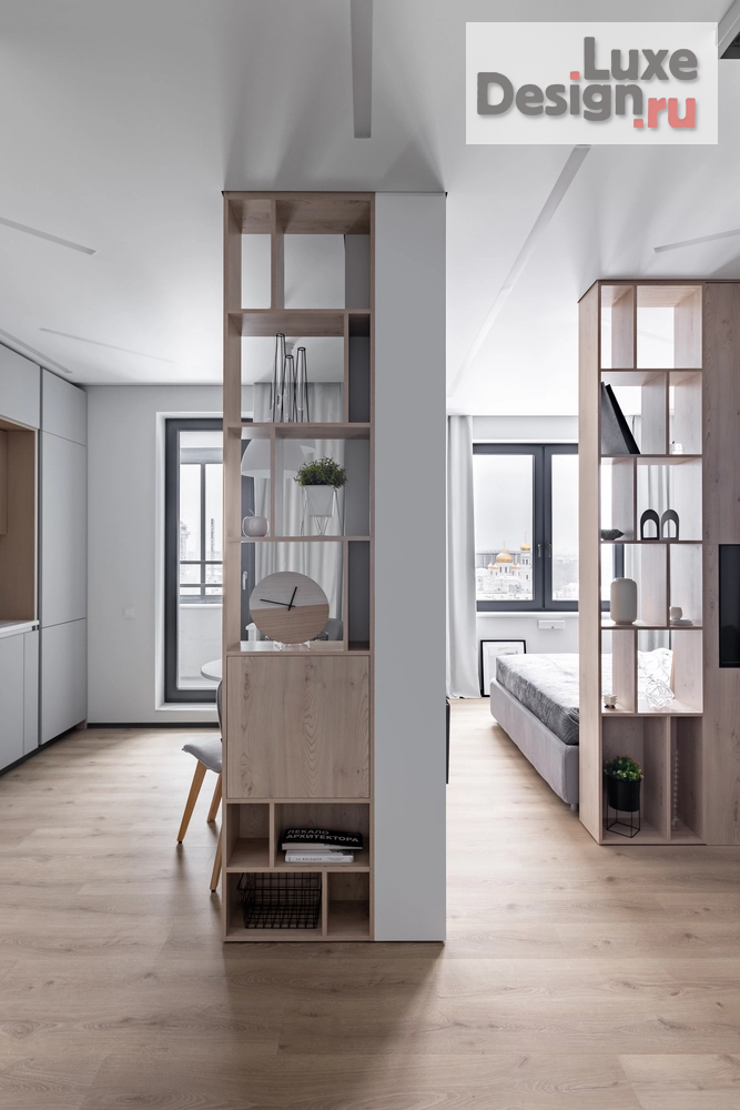 Дизайн интерьера квартиры студии "Студия в ЖК Арт Квартал, 40м2" (фото 7)