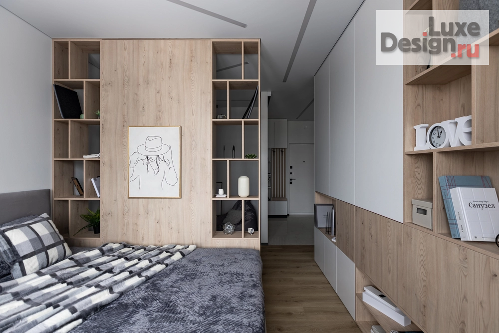 Дизайн интерьера квартиры студии "Студия в ЖК Арт Квартал, 40м2" (фото 8)