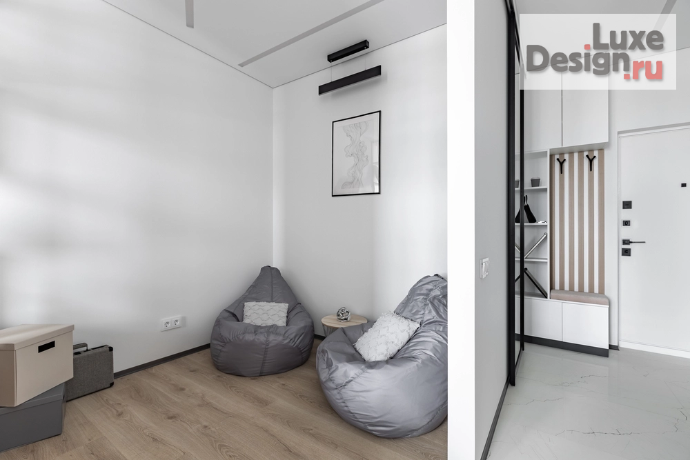 Дизайн интерьера квартиры студии "Студия в ЖК Арт Квартал, 40м2" (фото 11)