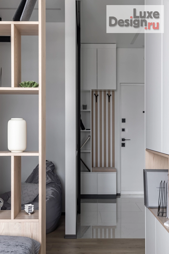 Дизайн интерьера квартиры студии "Студия в ЖК Арт Квартал, 40м2" (фото 20)