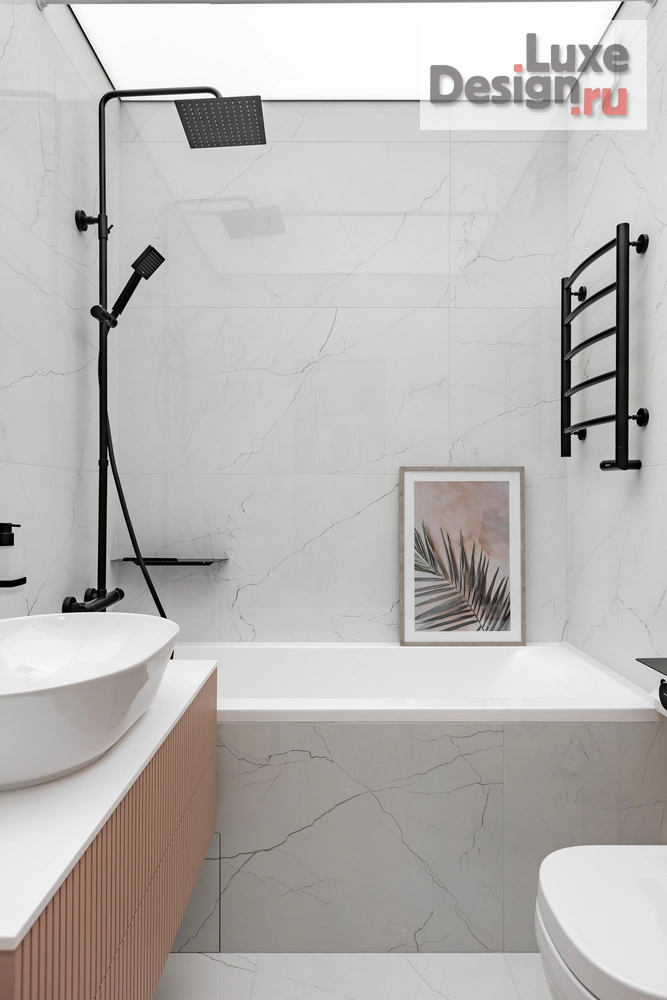 Дизайн интерьера квартиры студии "Студия в ЖК Арт Квартал, 40м2" (фото 22)