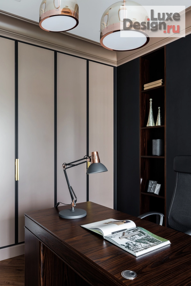 Дизайн интерьера четырехкомнатной квартиры "Квартира в ЖК Крестовский Де Люкс, 170 м2" (фото 34)