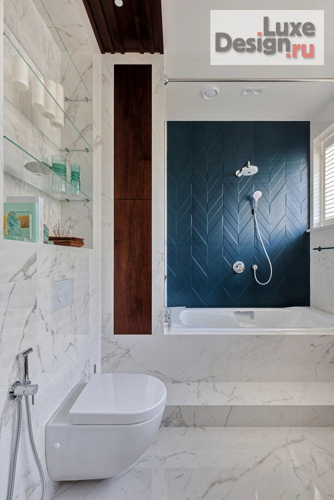 Дизайн интерьера четырехкомнатной квартиры "Квартира в ЖК Крестовский Де Люкс, 170 м2" (фото 41)