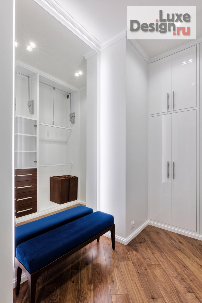 Дизайн интерьера четырехкомнатной квартиры "Квартира в ЖК Крестовский Де Люкс, 170 м2" (фото 44)