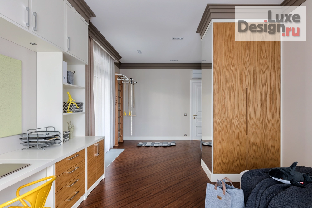 Дизайн интерьера четырехкомнатной квартиры "Квартира в ЖК Крестовский Де Люкс, 170 м2" (фото 52)