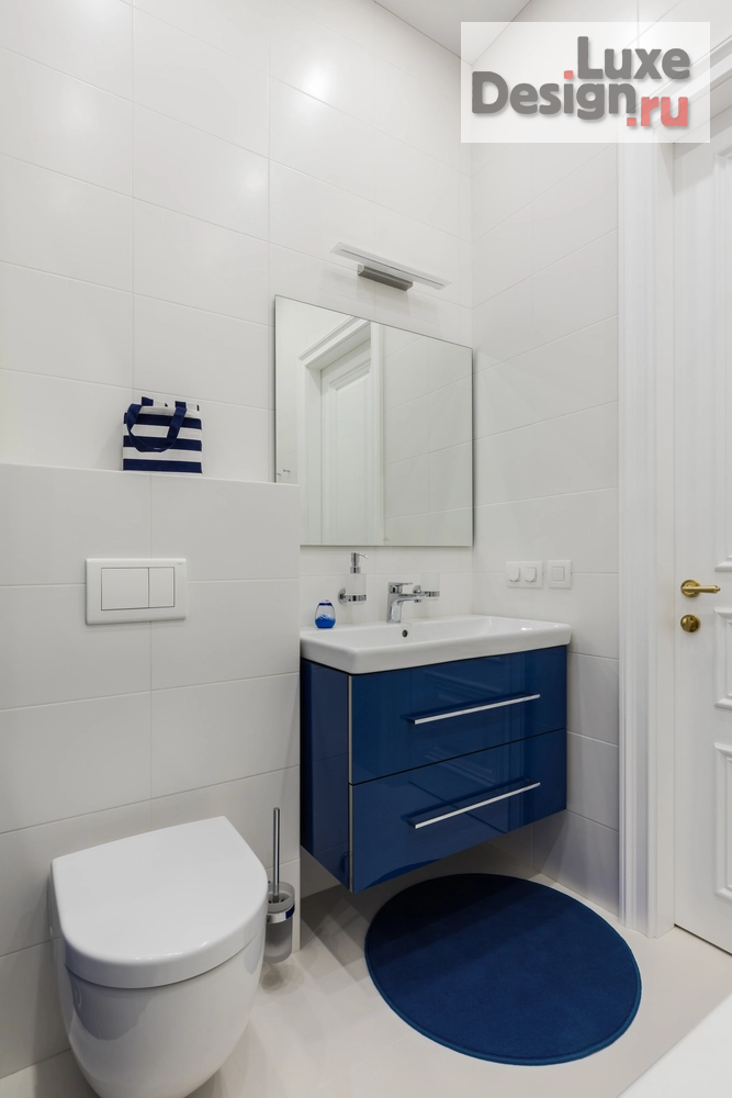 Дизайн интерьера четырехкомнатной квартиры "Квартира в ЖК Крестовский Де Люкс, 170 м2" (фото 54)