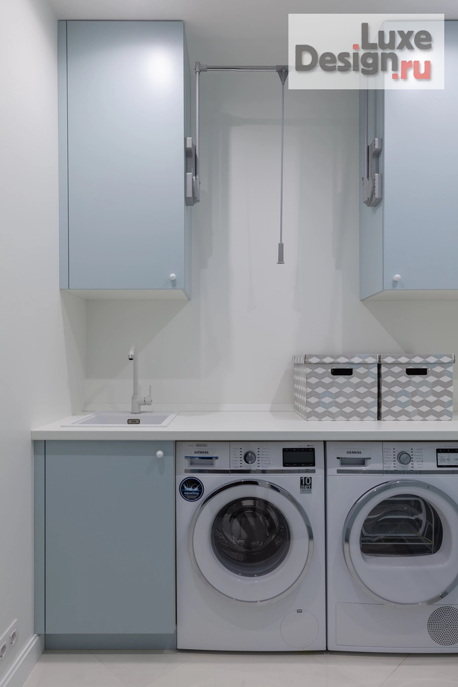 Дизайн интерьера четырехкомнатной квартиры "Квартира в ЖК Крестовский Де Люкс, 170 м2" (фото 55)