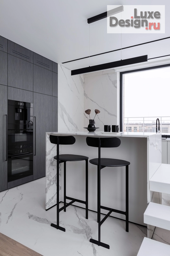 Дизайн интерьера апартаментов "Апартаменты в ЖК Лахта Парк, 130 м2" (фото 10)