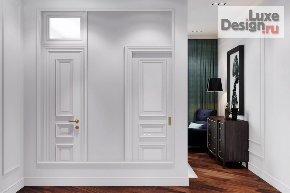 Дизайн интерьера четырехкомнатной квартиры "ЖК Крестовский Де Люкс" (фото 54) от дизайнера Никитина Вера Андреевна Дизайн интерьера четырехкомнатной квартиры "ЖК Крестовский Де Люкс" (фото 54)