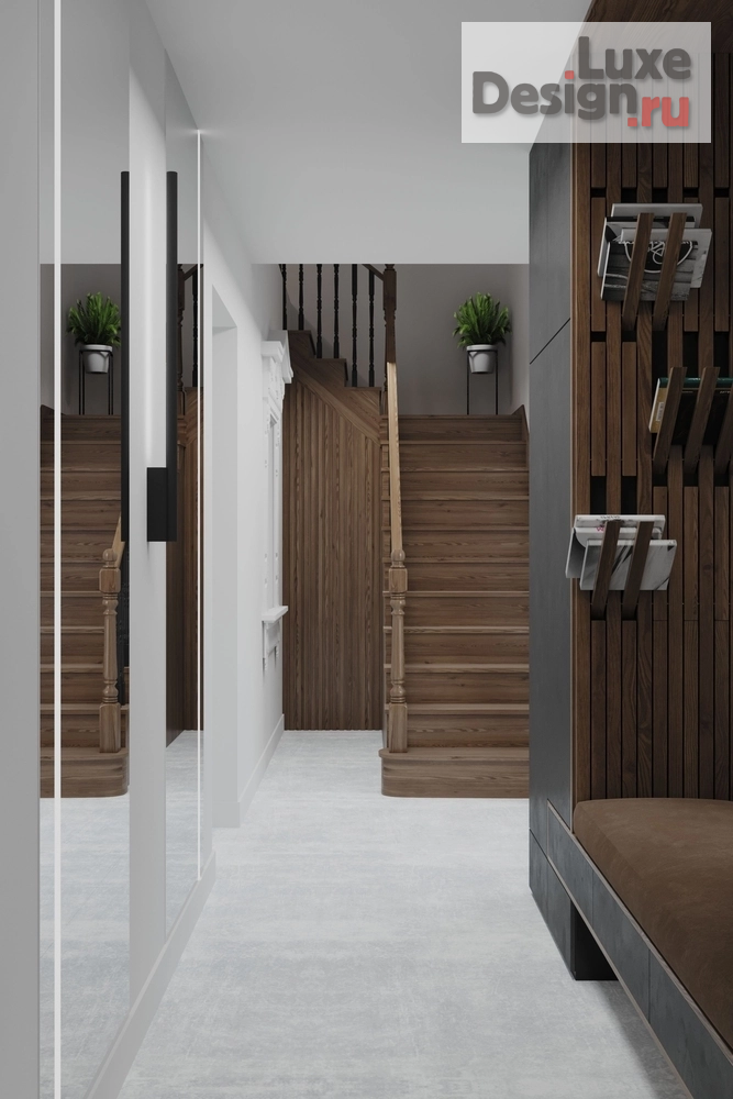 Дизайн интерьера частного дома "Реконструкция Гостевого дома с русской баней" (фото 1)