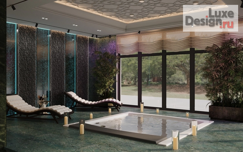 Дизайн интерьера частного дома "Одноэтажный частный дом с внутренним двориком" (фото 6)