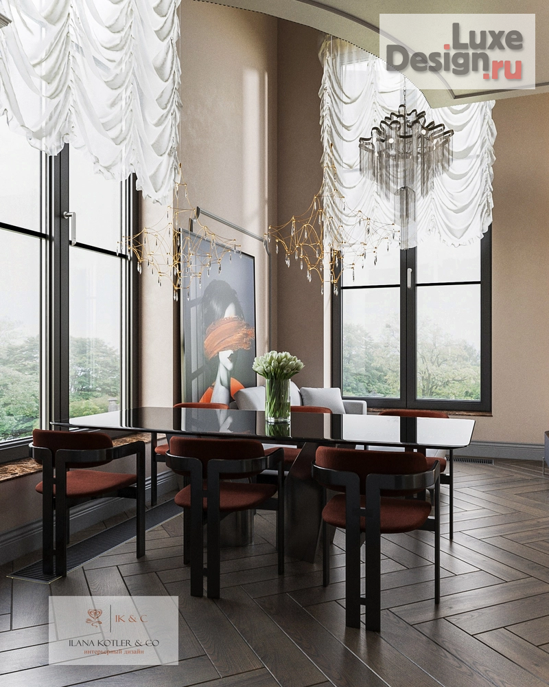 Дизайн интерьера апартаментов "двухуровневые апартаменты" (фото 4)