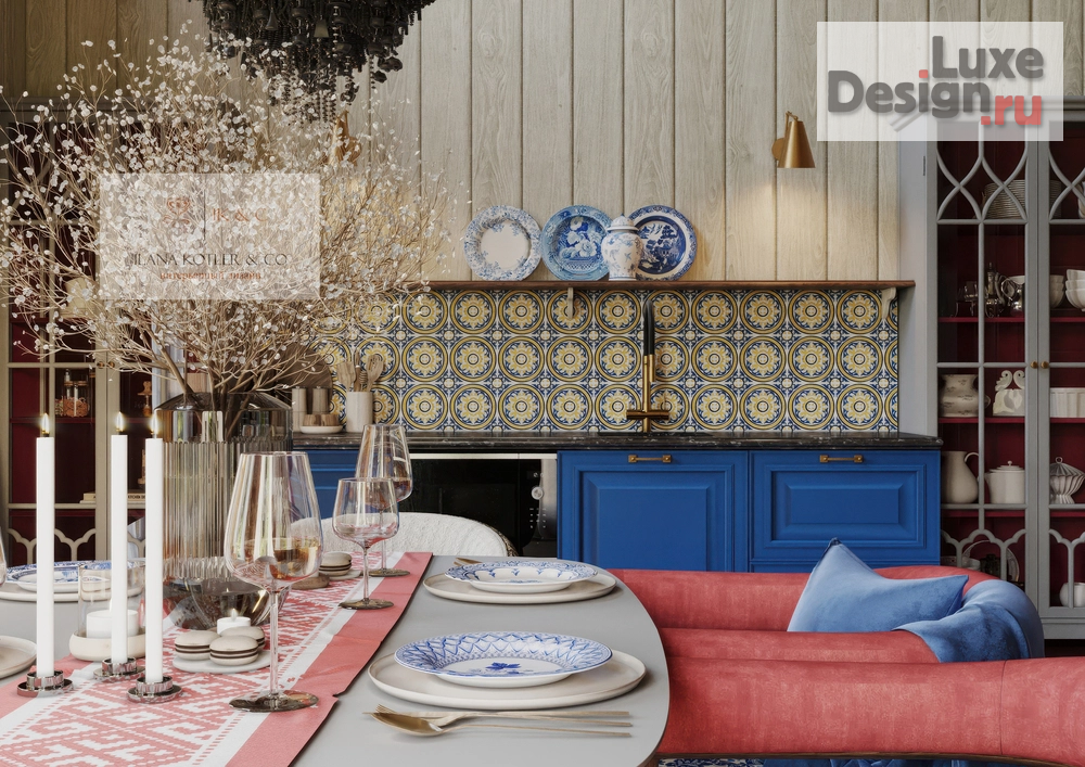 Дизайн интерьера бани "Банный комплекс в русском стиле" (фото 2)