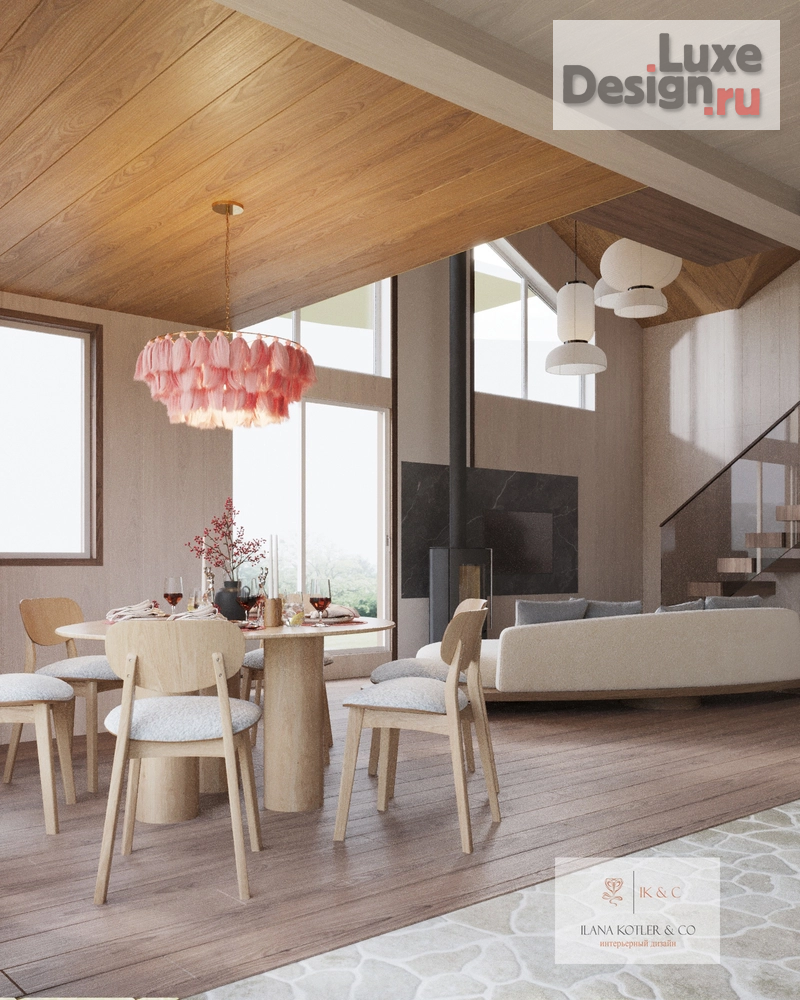 Дизайн интерьера загородного дома "загородный дом Москва" (фото 3)