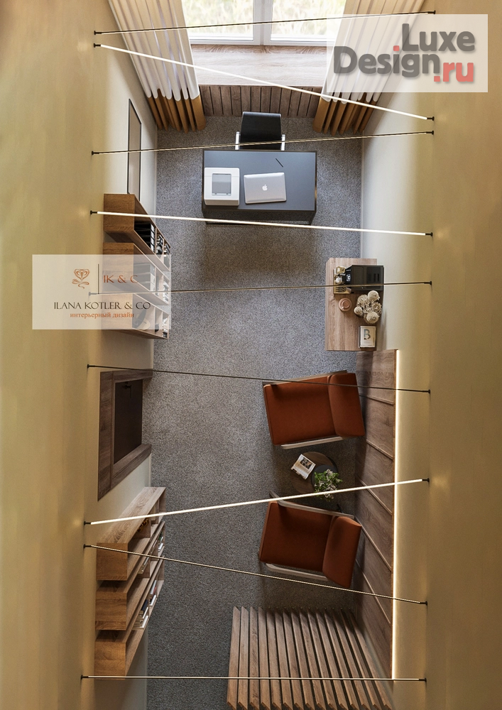 Дизайн интерьера офиса "офисный центр " (фото 3)