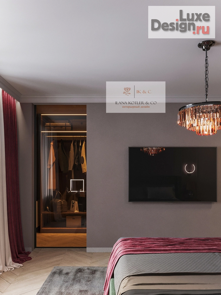 Дизайн интерьера двухкомнатной квартиры "2к-квартира" (фото 2)